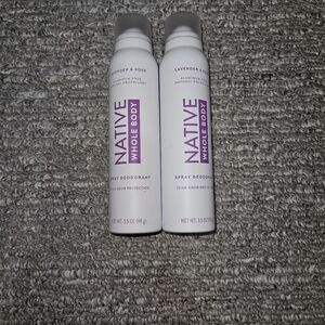 Native Lavender & Rose Deodorant Duo